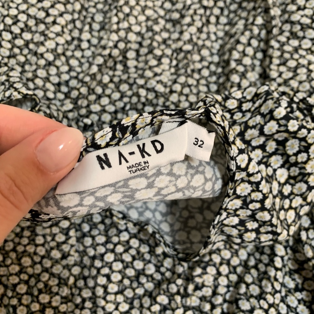 Nakd Long Sleeve Open Back Mini Dress - Picture 5 of 5